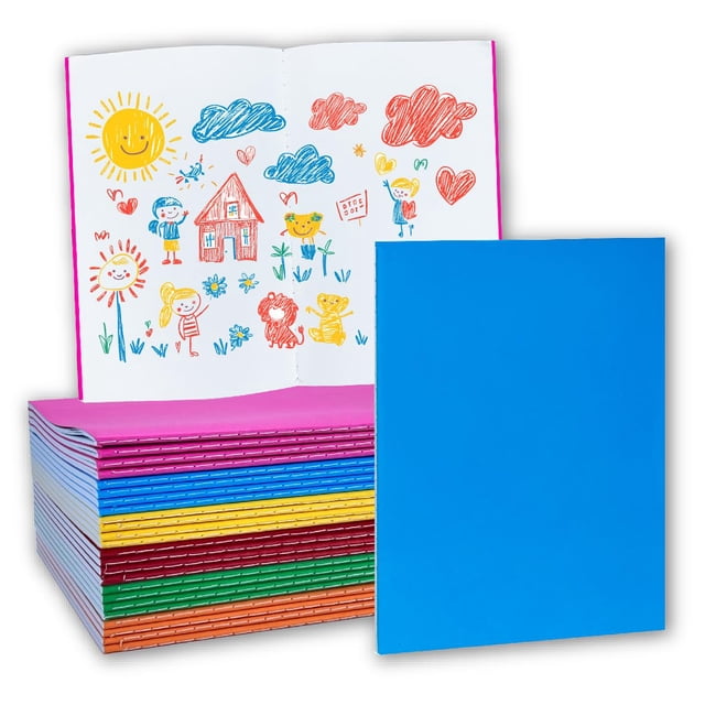 Cuadernos CoroRio Pack de 24 22 x 14 cm Cuadernos en Blanco para Niños