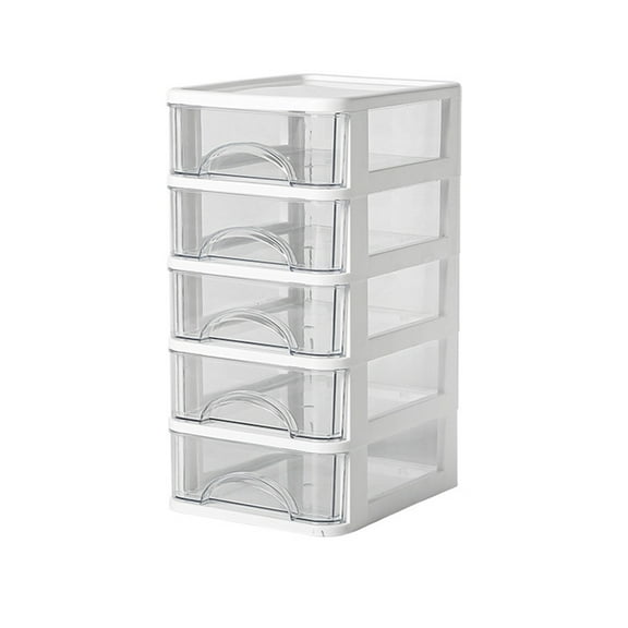 YROHGKPN Desktop Storage Box Stackable Storage Cabinet Small Storage Drawers Organizers Stationery and Office Supplies