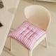 thumbnail image 4 of Cojín de almohada rayada, cojín de asiento de oficina, cojín grueso para silla (40*40cm), 4 of 6