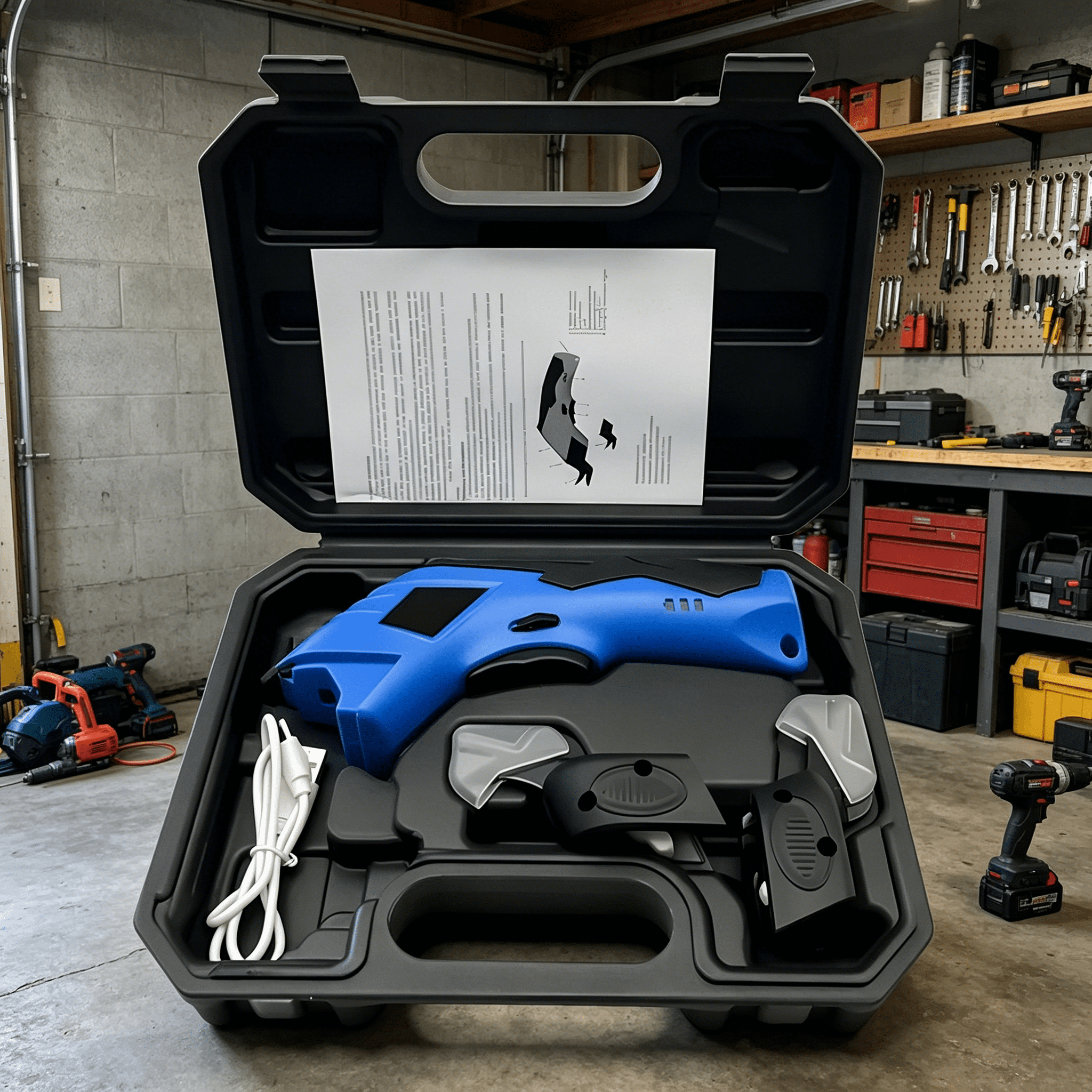 EXLEAF 2026 New Cordless Electric Scissors with Two Blades -Fabric,Leather,Carpet and Cardboard Cutter -3.5V Lithium-Ion Rechargeable Battery