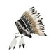 thumbnail image 5 of Sombrero de jefe indio Fernando tocado indio de plumas, 5 of 8