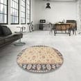 thumbnail image 3 of Ahgly Company Indoor Rectangle Traditional Pink Oriental Area Rugs, 2' x 4', 3 of 6