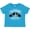 Turquoise, variant on Inktastic Skateboard Lifestyle Boys or Girls Toddler T-Shirt