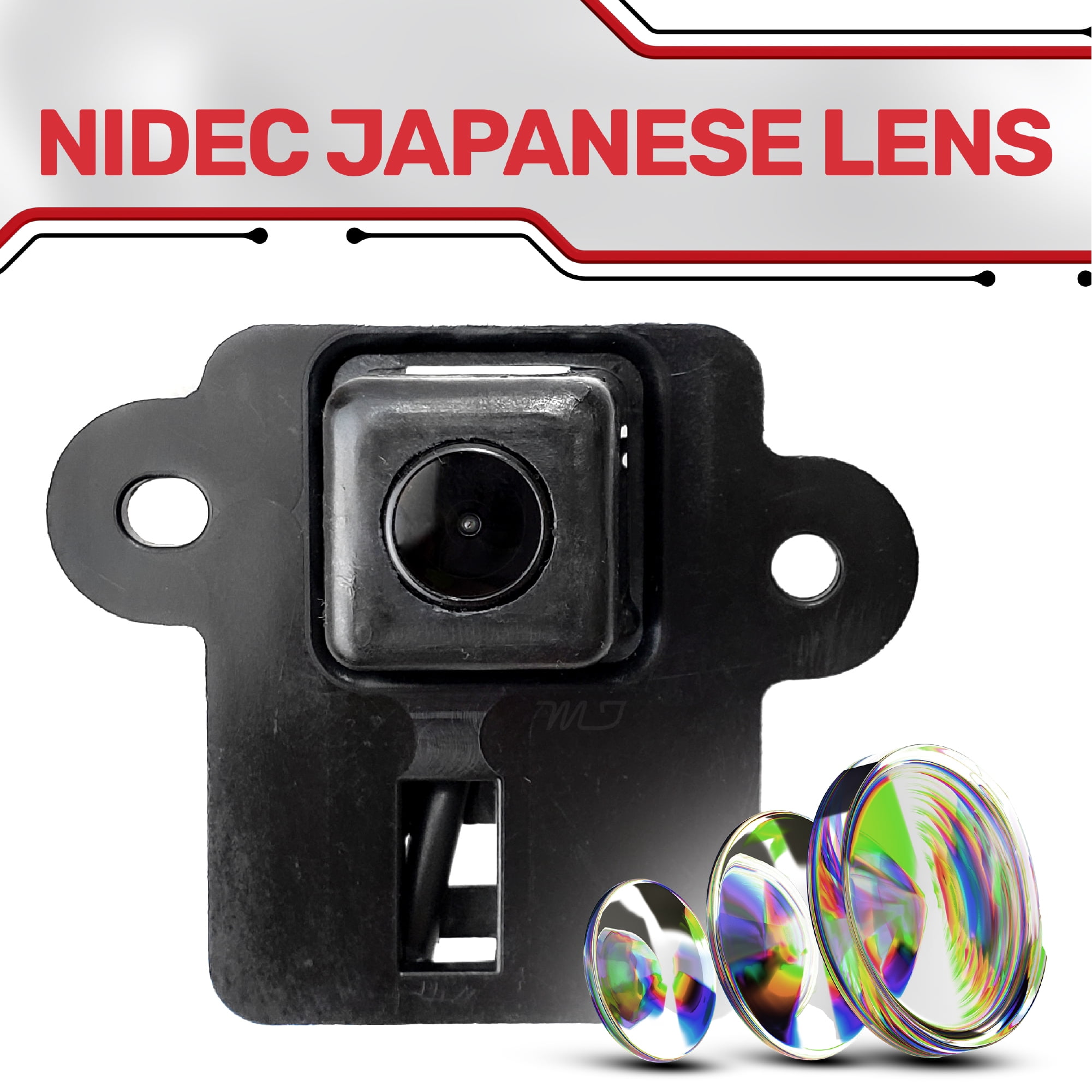 Backup Camera Replacement For 2009-2013 GM Avalanche, Escalade EXT, Sierra - Replaces OEM #20985078, 25866558