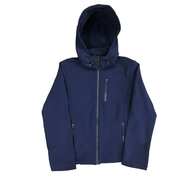 Women's SoftShell Water & Wind Resistent Fleece lined Jacket with Removable Hood