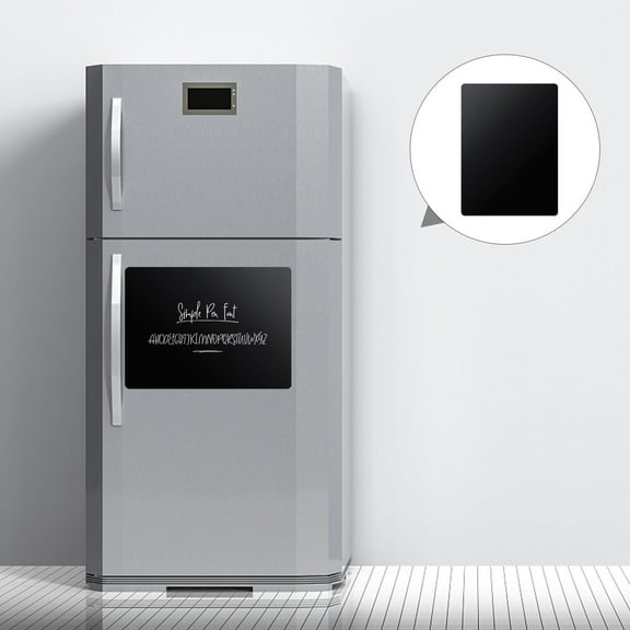 ELAYARD 1Pack Magnetic Fridge Chalkboard Small Chalkboard for Leaving Messages 40.0X30.0X0.04In