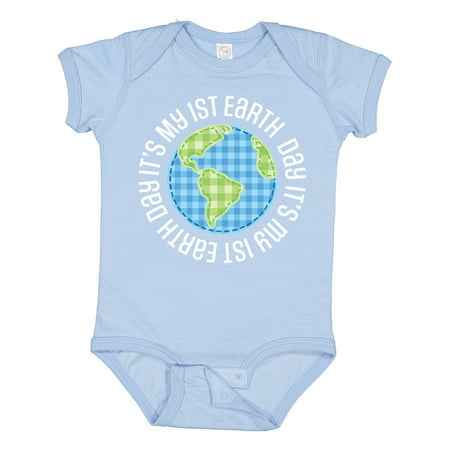 

Inktastic My 1st Earth Day Environment Celebration Party Gift Baby Boy or Baby Girl Bodysuit
