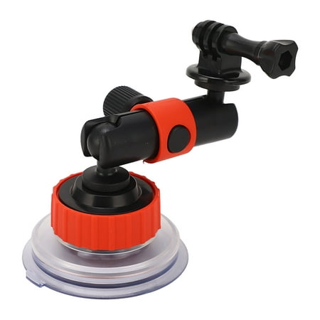 Image of Suction Cup Camera Car Mount with Stabilizer Action Camera Car Window Windshield Mount for Shooting Vlogging