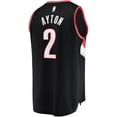 thumbnail image 3 of Men's Fanatics Deandre Ayton Black Portland Trail Blazers Fast Break Player Jersey - Icon Edition, 3 of 3