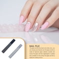 thumbnail image 3 of Seitruly Limas de cristal para decoración de uñas, herramientas de manicura, herramienta de arte para el hogar, pulido transparente, accesorios de Juegos de manicura Blanco Seitruly CE012239-01B, 3 of 6