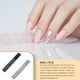 thumbnail image 2 of Soidarity Limas de cristal para decoración de uñas, herramientas de manicura, pulido profesional transparente, accesorios de belleza para el hogar, Juegos de manicura Blanco Soidarity CE012239-01B, 2 of 6