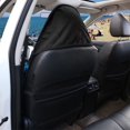 thumbnail image 5 of Chririnla Front Bucket Seat Protector Machine Washable Microfiber, Compatible with Van Truck Seat, for Cars Trucks SUVs, Fire Ice Basketball, 5 of 7