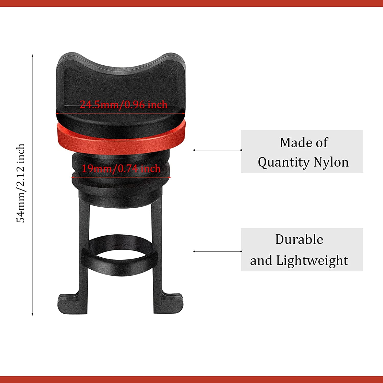 TOPOINT Nylon Kayak Drain Plug Kit Quality Thread Drain Plugs Canoe Boat Hull Thread Drain Plugs