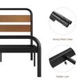 thumbnail image 7 of Huisuilinss Metal Platform Bed Frame,Full Size Bed Frame With Wood Headboard,Queen Size Bed Frame With Metal Slat Support,No Box Spring Needed,Noise Free,Easy Installation, 7 of 7