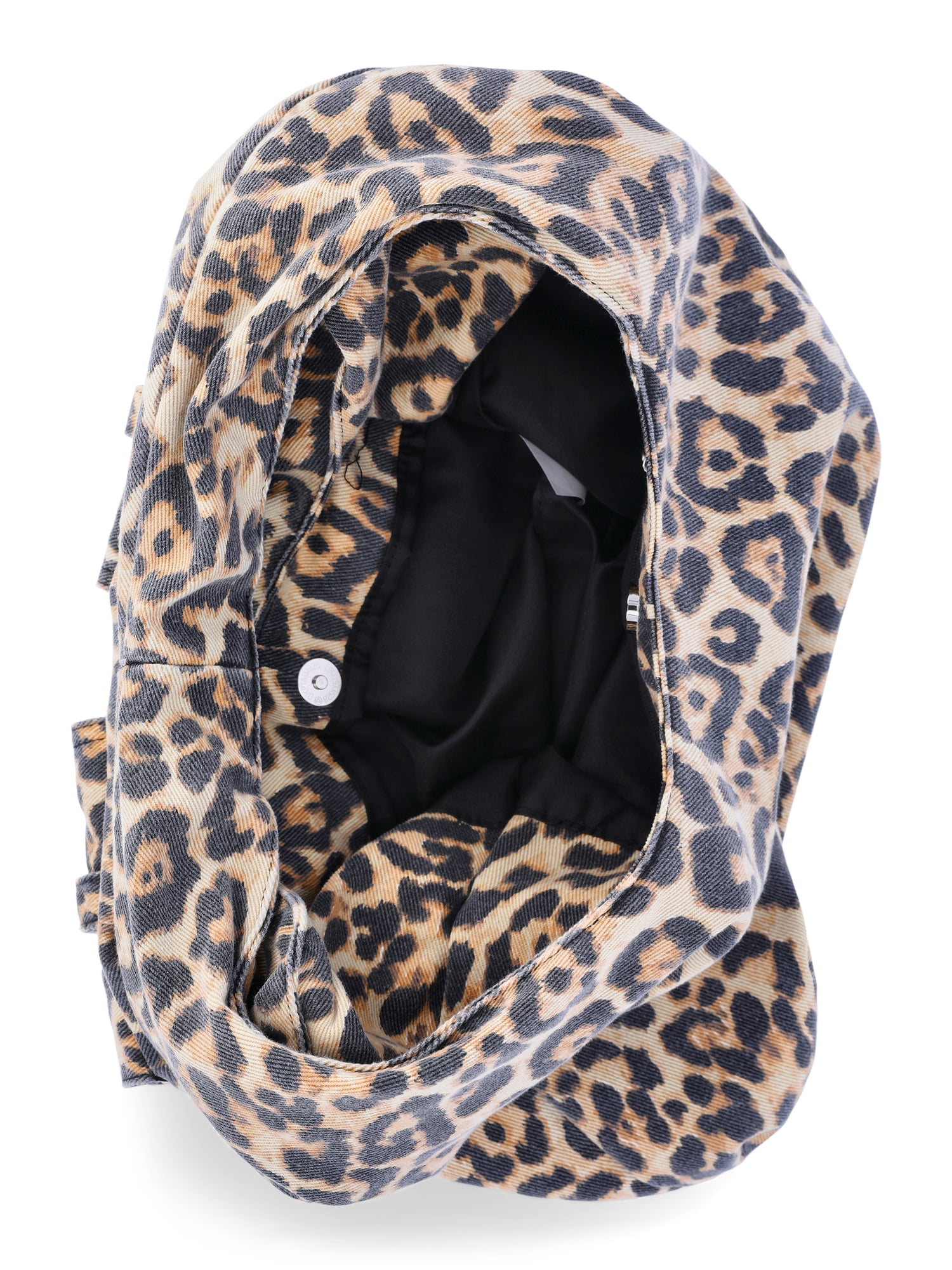 No Boundaries Women's Hobo Bag, Leopard