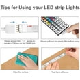 thumbnail image 5 of 50ft LED Lights,Waterproof Color Changing RGB LED Strip Lights with Remote App Controlled LED Lights for Bedroom Decor, LED Light Strips for Rooms, 5 of 6