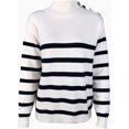 thumbnail image 4 of Chandails pour Femmes Décontractés à Manches Longues Col Rond Rayé Pull d'Hiver en Tricot, 4 of 7
