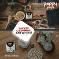 thumbnail image 5 of Peppy Pops | PACK OF 6, Himalayan Salt & Pepper Foxnuts 2 oz (57 gm) – Crunchy Roasted Makhana Snack, Gluten-Free Indian Snack, Healthy Low-Calorie Munchies, 5 of 8