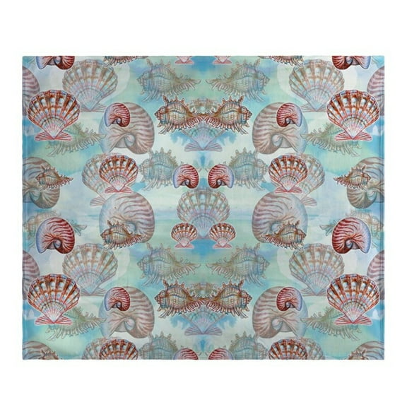 Betsy Drake Assorted Shells Throw