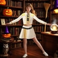 thumbnail image 7 of Pop Idol Cosplay Costume,Demonic Hunter Girls' Group Style Children's Stage Costume for Halloween Themed Parties, 7 of 7