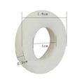 thumbnail image 4 of Juego de 10 arandelas de vástago de válvula trompeta-negro/blanco Yuyangstore arandelas de fieltro de trompeta de latón, 4 of 7