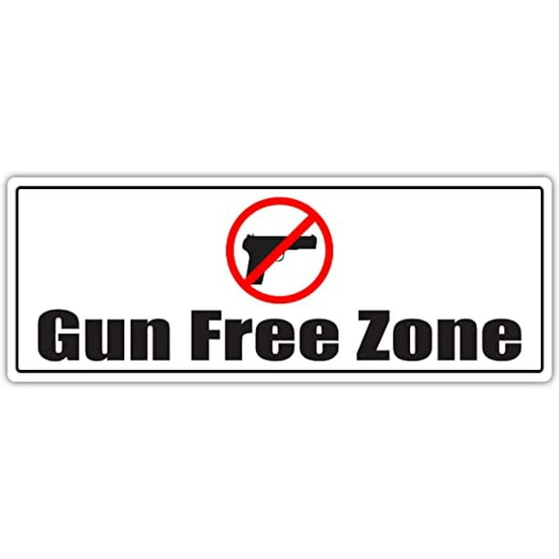 Gun Free Zone No Guns Allowed Weapons Prohibited Possession of Firearms
