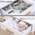 thumbnail image 2 of Drawer Divider Organizer, Plastic Grid Honeycomb Drawer Organizer, 8Pcs DIY, Gray,, 2 of 6