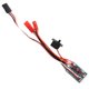 thumbnail image 1 of Controlador de velocidad eléctrico bidireccional ESC cepillado 30A con freno para barco de coche RC (negro) NikouMX Deportes, 1 of 8