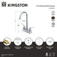 thumbnail image 4 of Kingston Brass KB2495YL Yosemite Two-Handle 2-Hole Deck Mount Bar Faucet in Oil Rubbed Bronze, 4 of 5