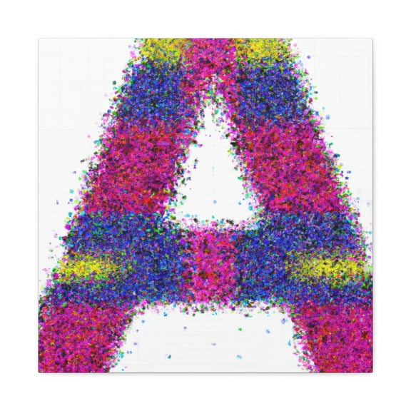 A Bold Pointillism Dream - Canvas