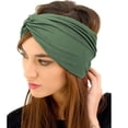 thumbnail image 5 of Jesries 10 PCS Women Headbands African Wide Hair Wrap Extra Turban Head Bands for Lady Large Sport Workout Stretch Non-slip Big Hair Bands, 5 of 10