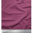 thumbnail image 1 of Soimoi Rayon Crepe Fabric Dot & Geometric Small Printed Craft Fabric by The Yard 46 Inch Wide, 1 of 1