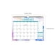 thumbnail image 3 of Bloc de Notas con Calendario de Pared Morado 2025 | Agenda de Escritorio con Diseño de Cuenta Regresiva | Papel de 38 X 29 Cm, Tamaño Compacto | Regalo Organizador para El Hogar y La Oficina, 3 of 6
