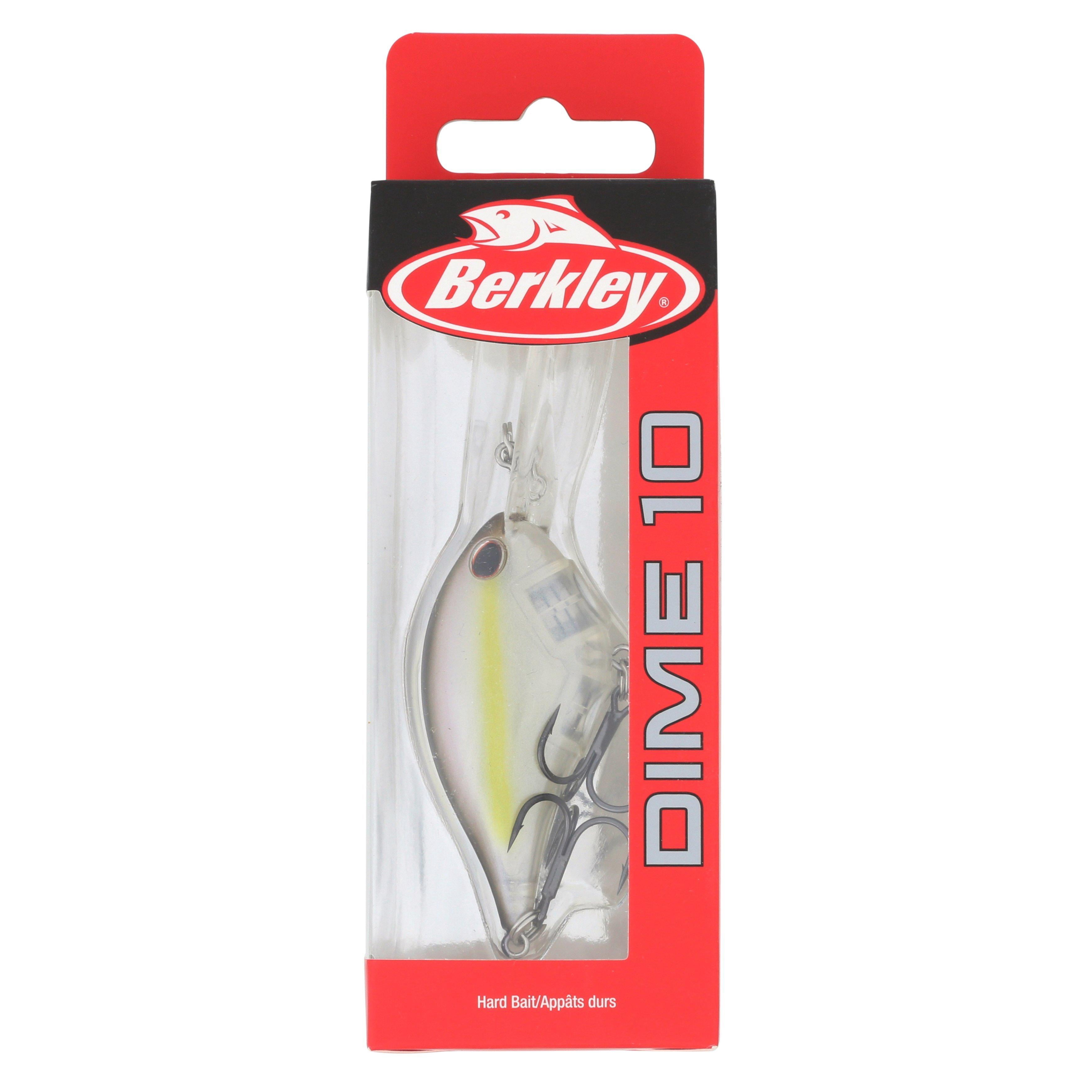 Berkley SquareBull Ghost Morning Dawn Fishing Lure - 3.5" Size, 1/4 Oz Weight