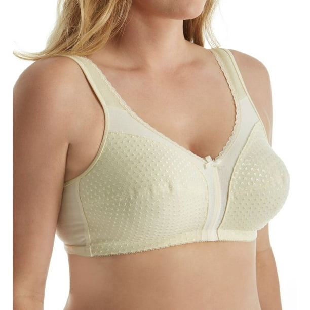Women's Carnival 660 Full Figure Cotton Lined Soft Cup Bra (Champagne 34DDD)