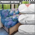thumbnail image 4 of SCRAWLGOD Hydrangea Dragonfly Print RV Dinette Cushions Covers Stretch Universal Camper Car Cushion Slipcover Washable 2 Piece Set RV Couch Cover for Camper Car Bench Seats, 4 of 8