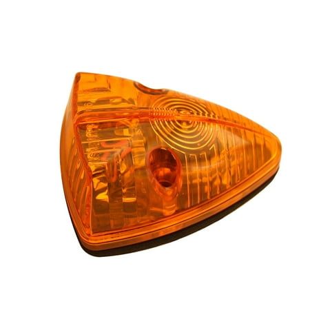 - Pilot Automotive NV-5097A 12 Volt 1 Piece LED Cab Marker Light-Amber Size: Size: 3-9/16 x 1-3/7 x 2-3/4