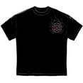 thumbnail image 2 of Cotton Elite Breed Chrome Eagle Firefighter T-Shirt, 2 of 2
