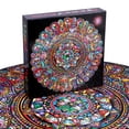 thumbnail image 3 of Puzzle Bgraamiens Mandala Petals, 1000 piezas, para adultos y niños, 3 of 8