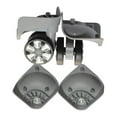 thumbnail image 2 of Maleta con Ruedas Colcomx 2 uds piezas universales para maletas de viaje Gris, 2 of 5