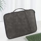 thumbnail image 2 of Bolsa para laptop ligera, se adapta a varias marcas y tamaños de computadoras portátiles, contiene accesorios pequeños, fácil de usar, bolsa para computadora tablet, 13 pulgadas, gris., 2 of 6