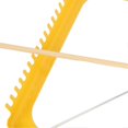 thumbnail image 4 of Weaving Loom Kit Yellow Metal 18 Teeth Square Weaving Frame for Tapestries Scarves Hats, 4 of 4