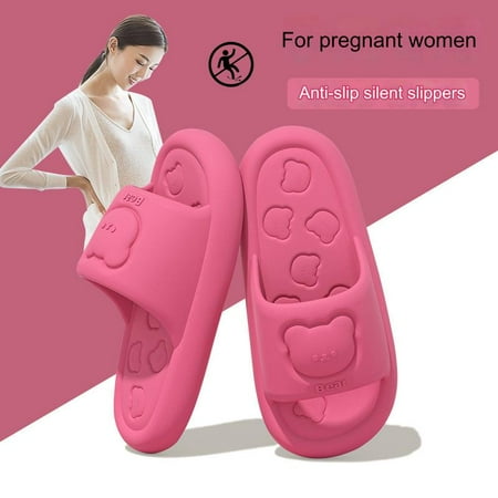 Eva Thick Platform Cloud Slippers Women Soft Sole Pillow Slides 2024 Summer Beach Sandals Woman Non Slip Bathroom Home Shoes TUOXIE