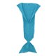 thumbnail image 2 of Manta de cola de sirena estaciones de ganchillo cálido suave de dormir hecho mejor de Navidad de cumpleaños para niños Azul Macarena Mermaid Tail Blanket de punto, 2 of 8