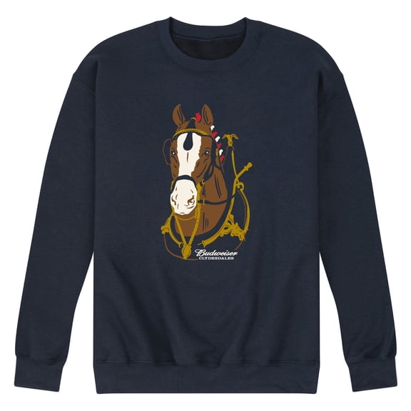 Budweiser - Clydesdale - Men's Crew Fleece Sweatshirt