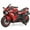Red, variant on HONGLONG 12V Kids Ride on Motorcycle, 2 Wheels Motorbike for Kids with Training Wheels, Lights, Music Red