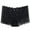 Black, variant on Ankola Sexy High Waist Lace Boyshorts Underwear for Women Sheer Mesh Panties Hollow Out Valentines Sexy Nightwear