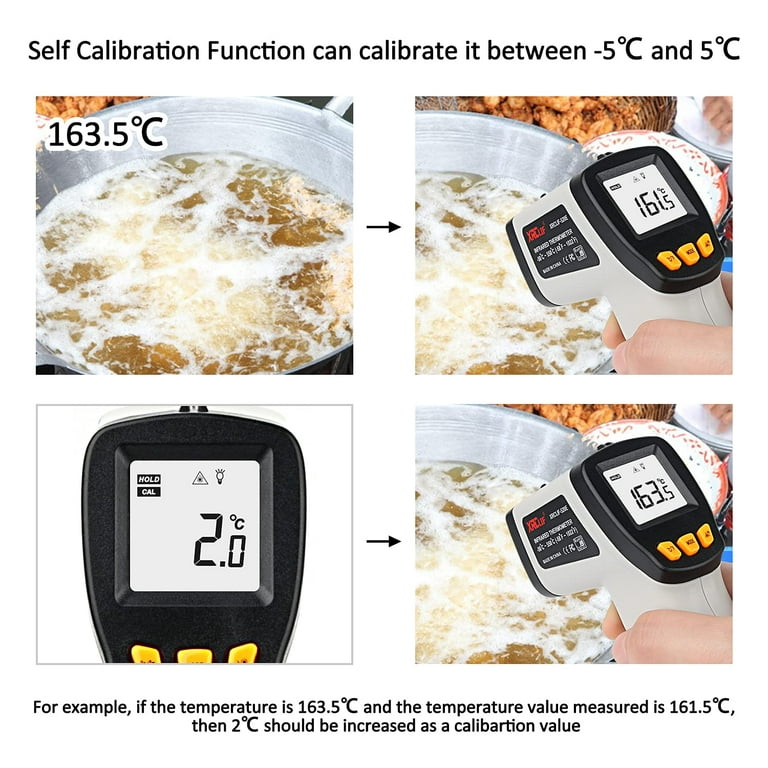 Digital IR Infrared Thermometer Temperature Gun Thermal Heat Sensor  Non-Contact D1B8