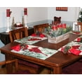 thumbnail image 3 of Serafina Home Christmas Holiday Cardinal Placemats, Set of 6, 13" x 19" Inches, 3 of 11