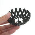 thumbnail image 4 of Garras de nido de pájaro de moda para mujeres, 1 pieza, color negro, 4 of 5